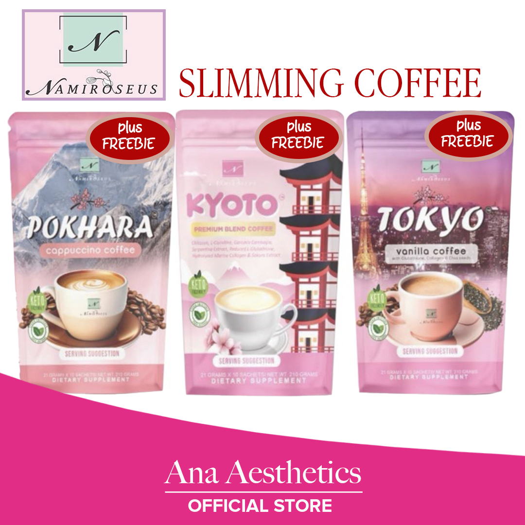 NAMIROSEUS TOKYO / KYOTO / POKHARA Slimming Coffee Original New