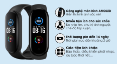 [Bản Quốc Tế] Vòng Đeo Tay Thông Minh Xiaomi Mi Band 5 Màn Hình AMOLED 4 Màu Vòng Đeo Tay Thông Minh Miband 5 Thiết Bị Theo Dõi Sức Khỏe Bluetooth Thể Thao Chống Nước