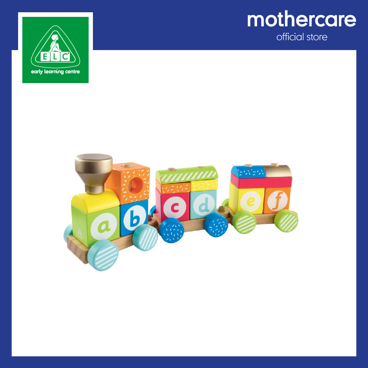 elc wooden stacking train