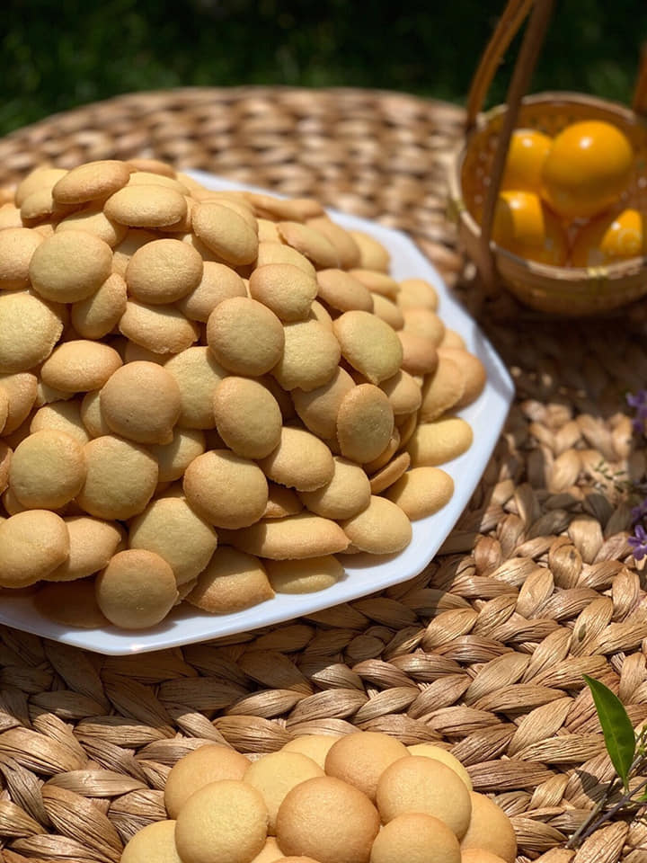 Bánh đồng xu ( Bánh trứng nhện) bơ sữa - 500gram