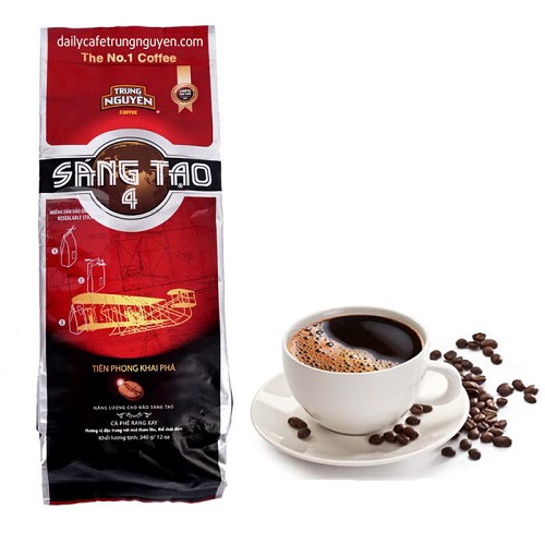 Trung Nguyên Legend Cà Phê Sáng Tạo 4 – Gói 340gr – Gu Mạnh Cân Bằng, Dùng Ngon Với Đá & Sữa