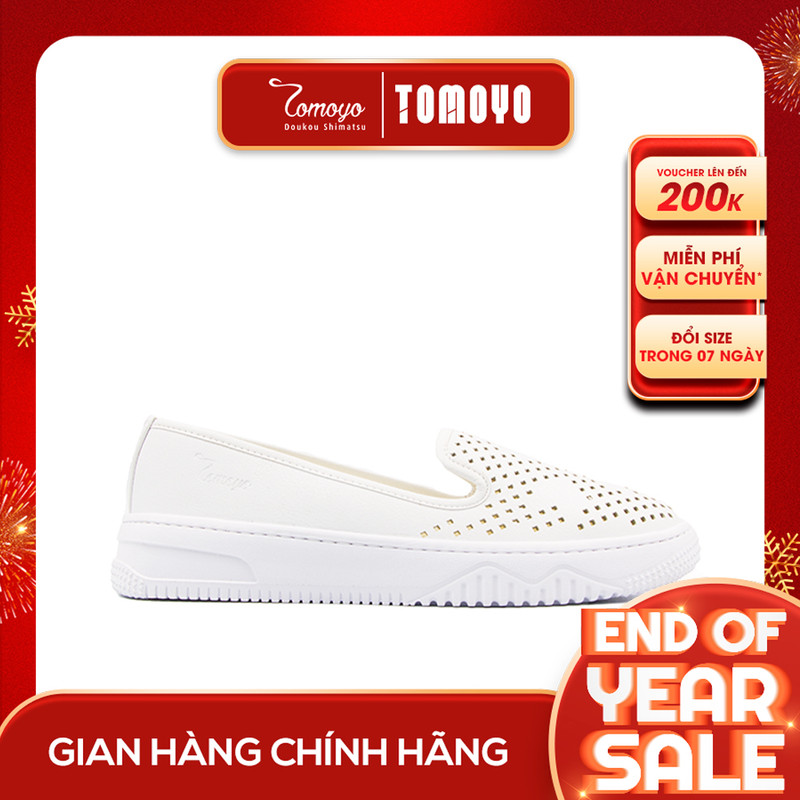 Nhập mã LAZSOCIAL99 | Giảm 30% đơn 199k - GIÀY SNEAKER NỮ TOMOYO DA MICROFIBER "SIÊU NHẸ" TMW20907