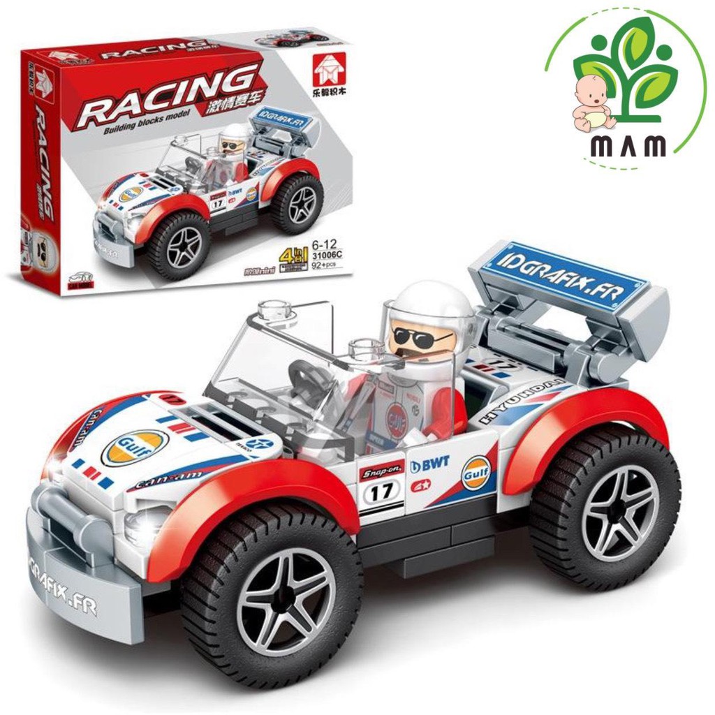 Lego lắp ráp xe đua 92 chi tiết