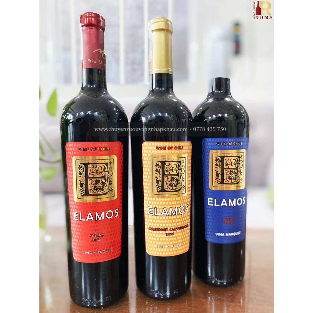 Vang Chile Elamos nhập khẩu chính hãng