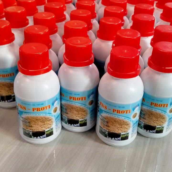 Men Xúc Tác Ủ Phân Cá, Bánh Dầu- TKS - PROTI Chai 100ml
