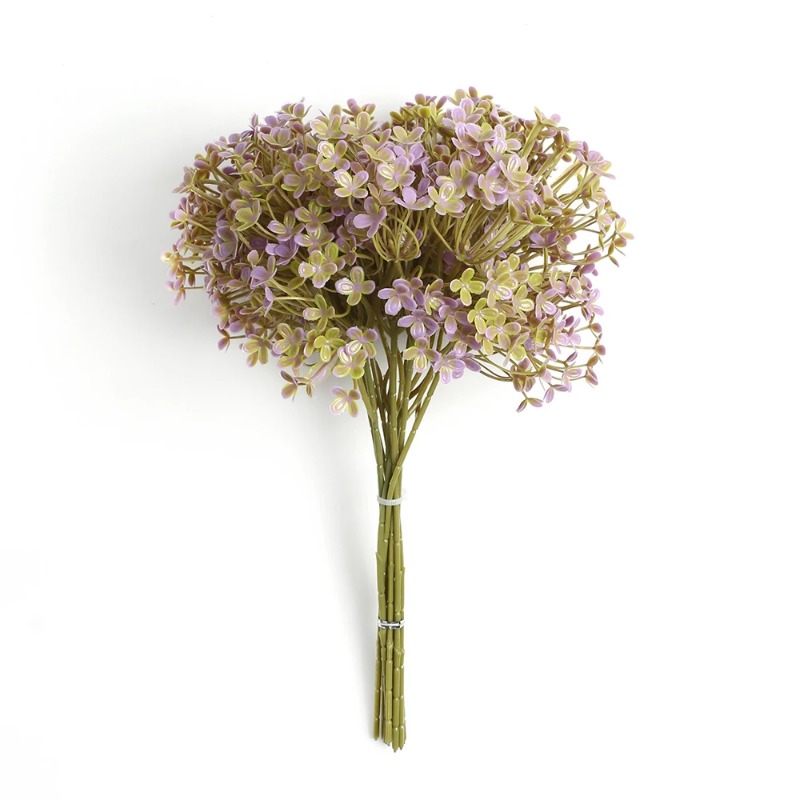 1Pc Artificial Plant Bouquet for Home Decor Fake Plant Garden Wedding Decoration Outdoor Flowers Arrangement Vase Accessory