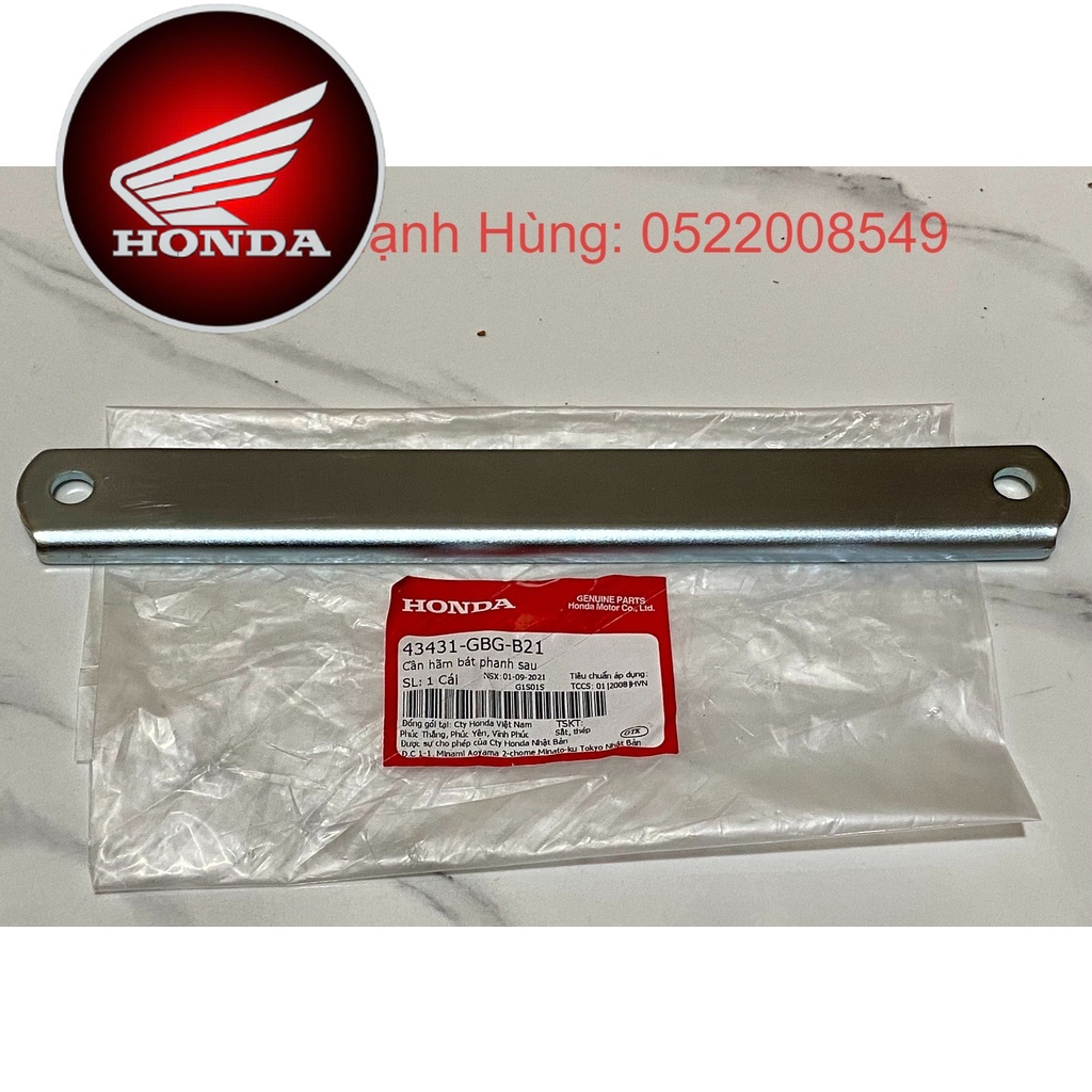 Cần hãm bát phanh sau, đũa phanh Honda Dream (43431GBGB21)