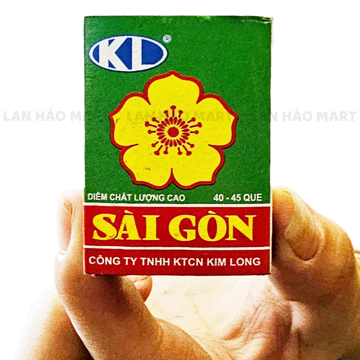 1 sắn (1 lốc) Diêm Quẹt Sài Gòn