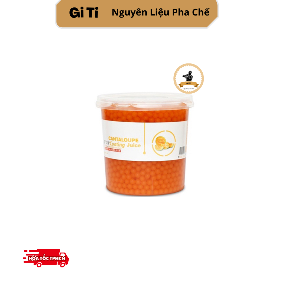 Thạch Thủy Tinh Đài Loan vị Dưa lưới 3kg2/Thạch nổ vị Dưa Lưới