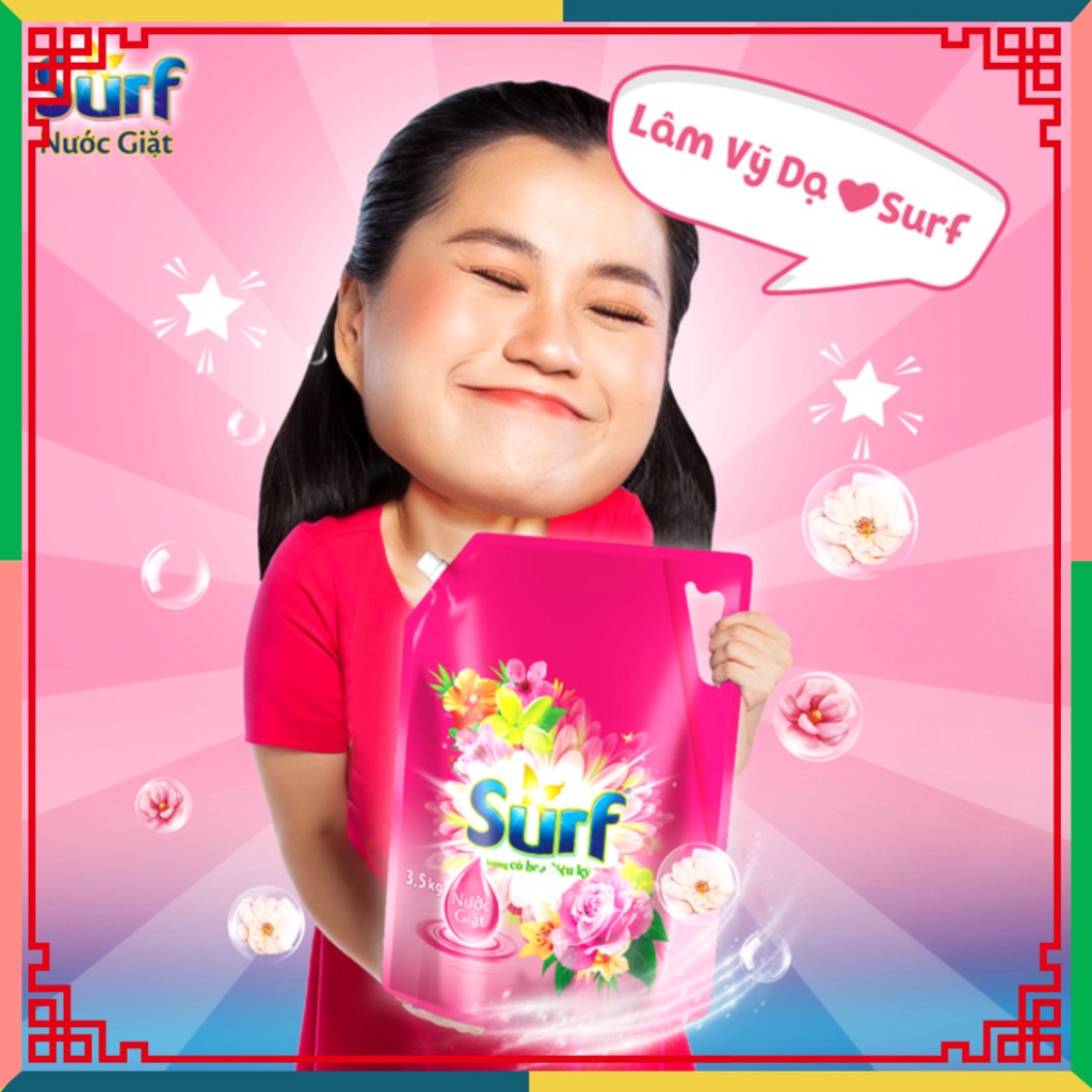 Nước giặt Surf túi 3.3kg/3.1L