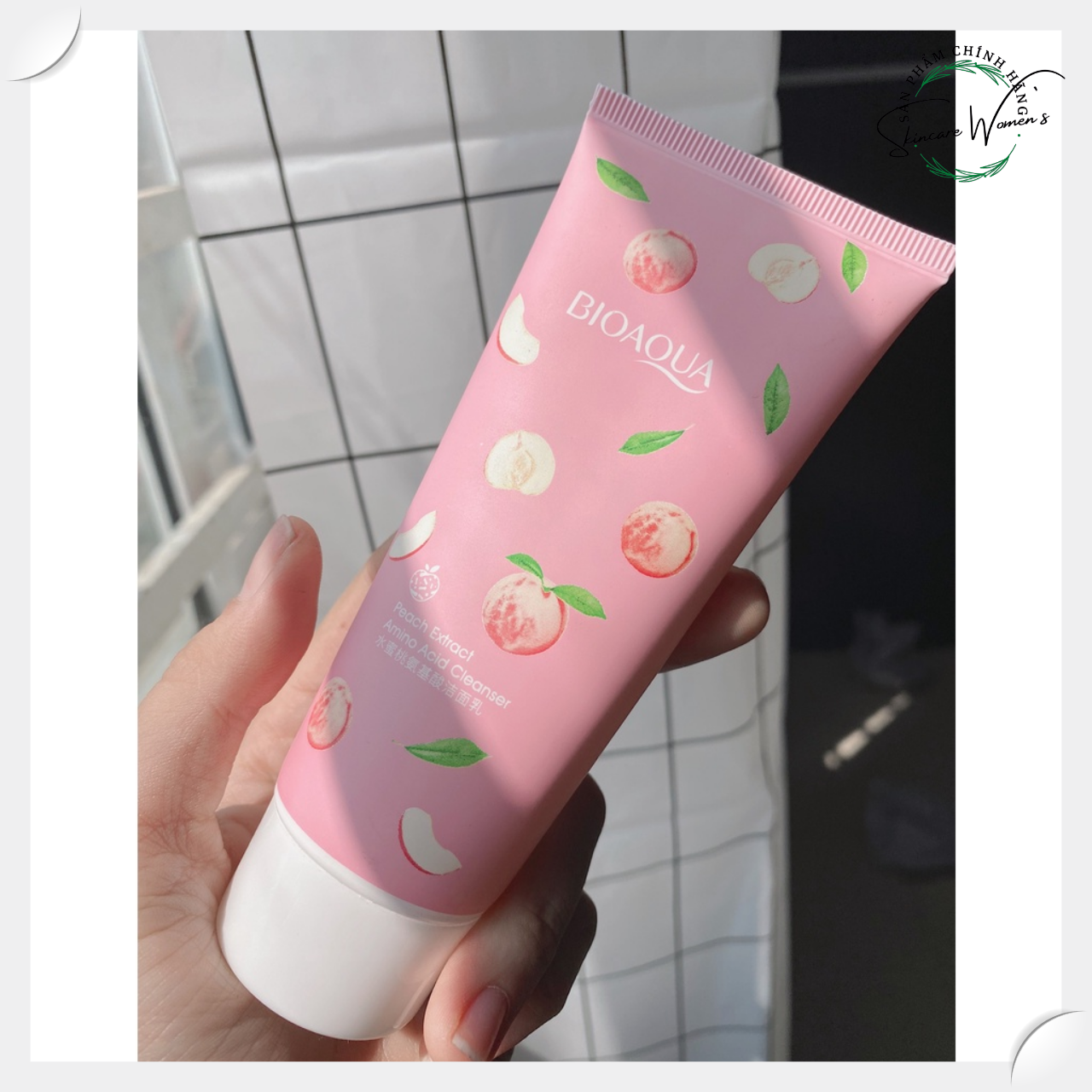 Sữa Rửa Mặt ĐÀO TƯƠI BIOAQUA