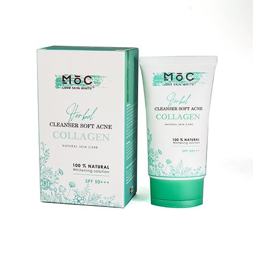 SỮA RỬA MẶT - NGỪA MỤN COLLAGEN - MOC