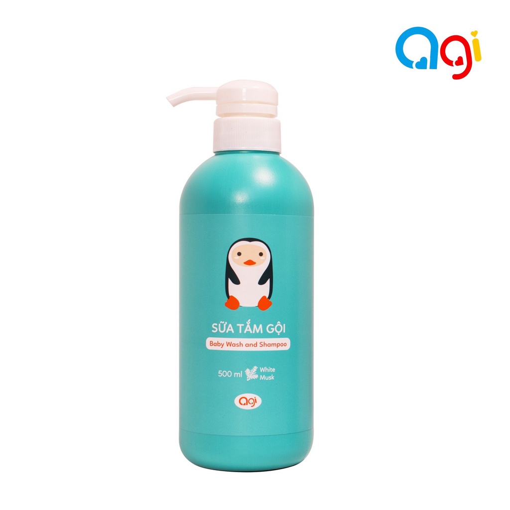 Sữa Tắm Gội Cho Bé AGI 500ml