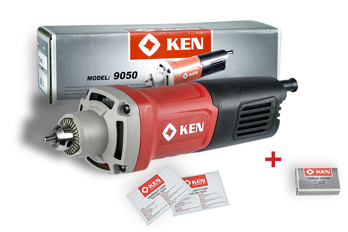 Máy mài khuôn 6mm Ken 9050 580W (có nút điều chỉnh tốc độ)