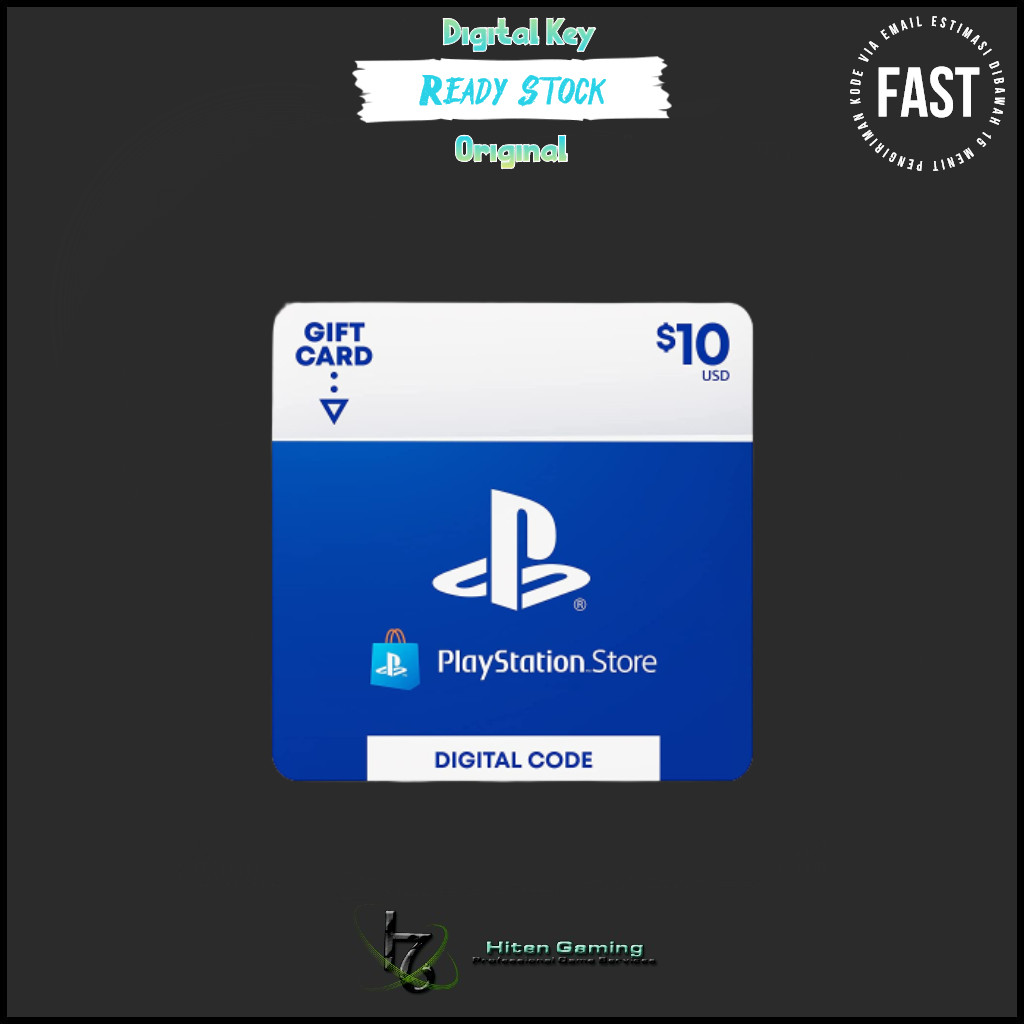 Ps Plus 10 Psn Card Digital Code Digital Code 10 Dollars Ps Plus
