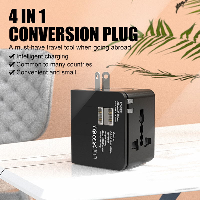 Global travel switch plug multi-function USB switch charger universal wireless switch socket