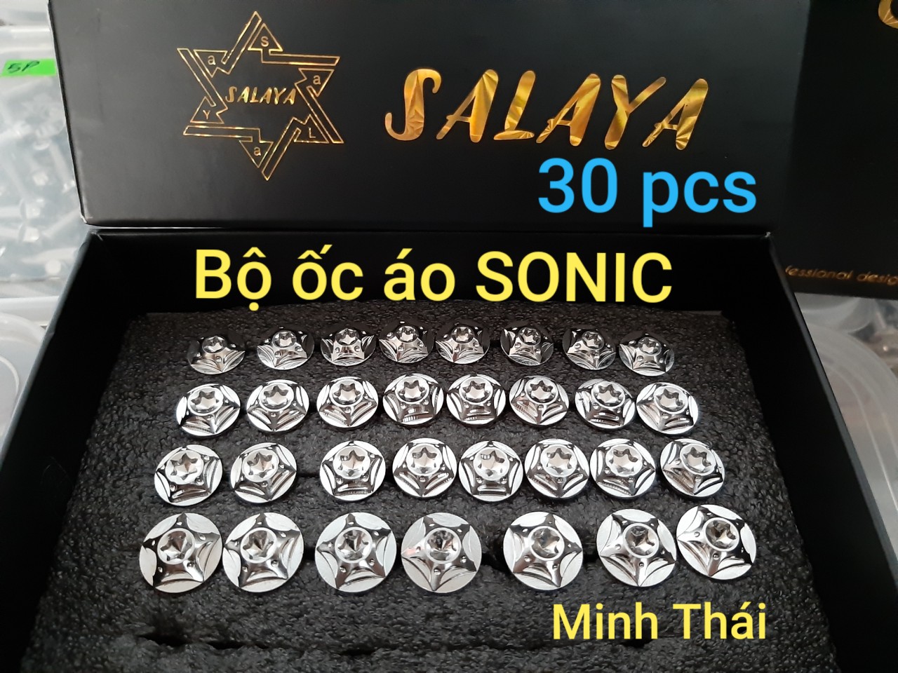 [HCM]ốc áo sonic ( bộ 30con)