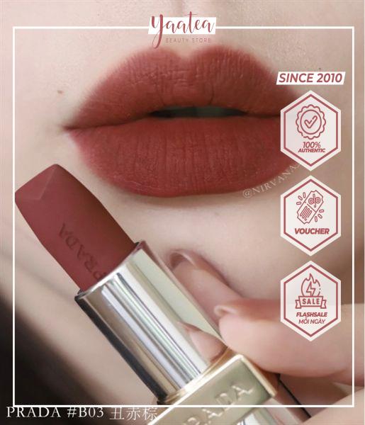 Son Thỏi PRADA MONOCHROME Matte Weightless Lipcolor Matte