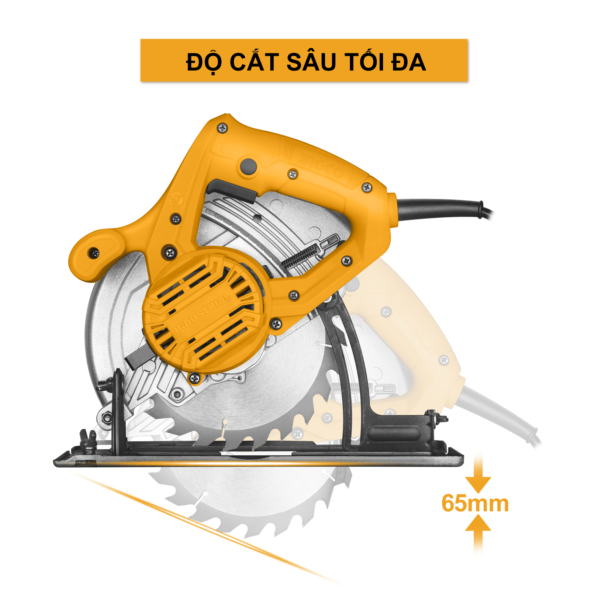 MÁY CƯA ĐĨA INGCO 1400W - 185M CS18538