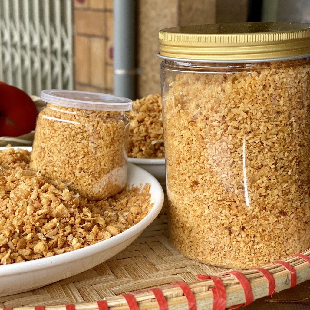 Tỏi Phi Sạch ÔNG BỐN - Thơm, Giòn, Nguyên Chất 100% (300g)