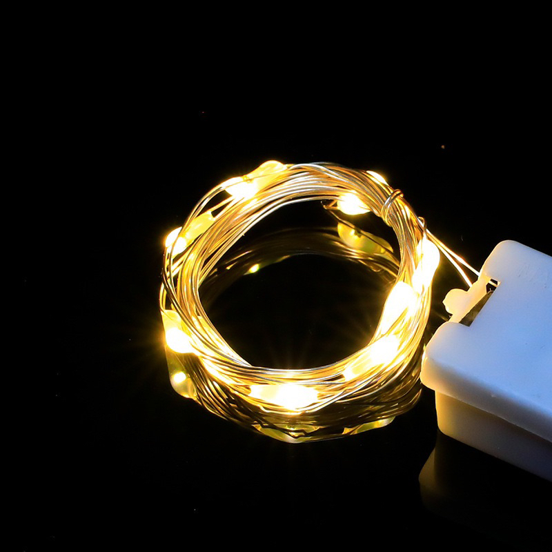 Dây đèn led trang trí, đèn led fairy trang trí hộp quà, hộp trưng bày, hoa, quà tặng , Acrylic