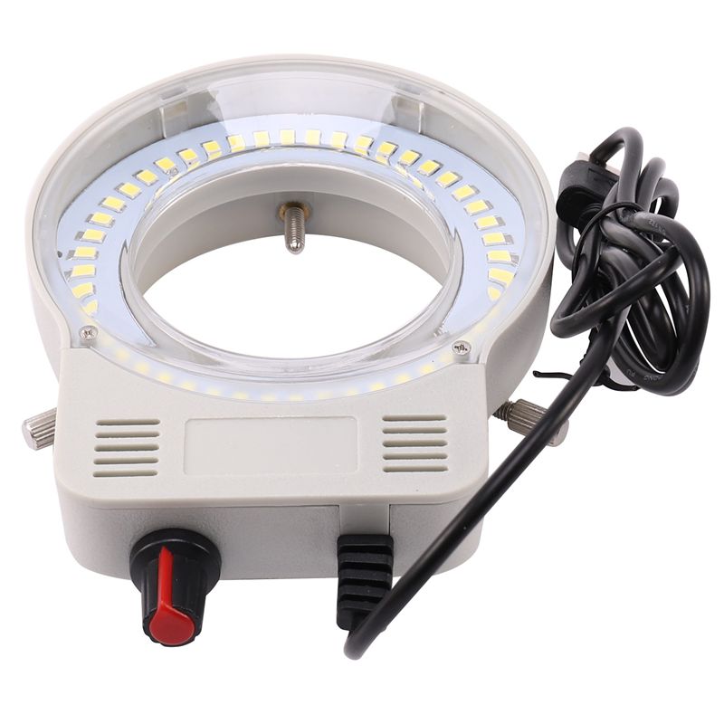 Led Microscope Lighting Source 48 LED Industrial Microscope Camera Light Source Ring Lamp Light ...