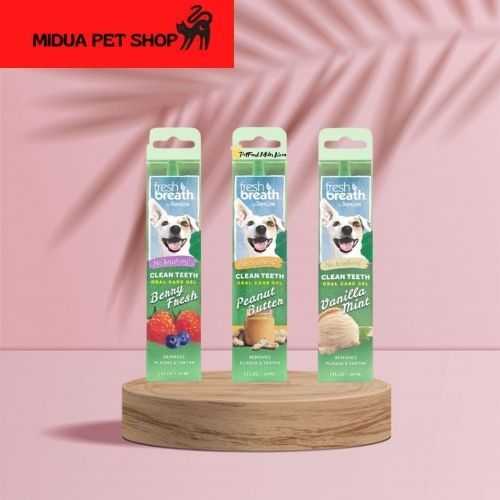 Gel vệ sinh răng miệng cho thú cưng Tropiclean