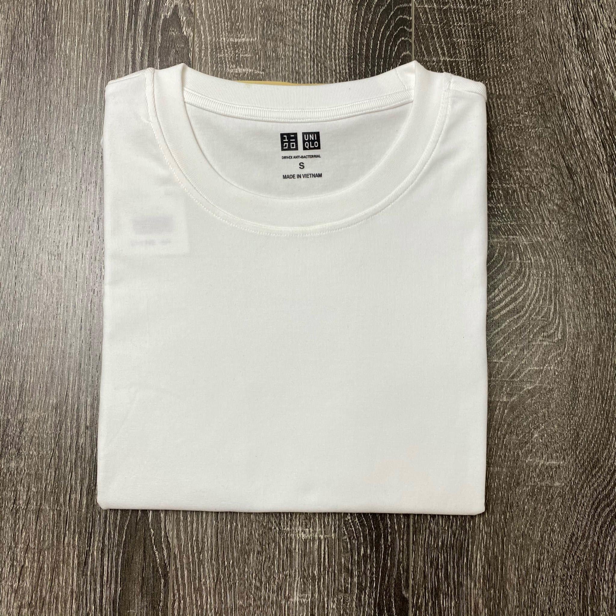 Áo phông Uni nữ cổ tròn chất cotton-