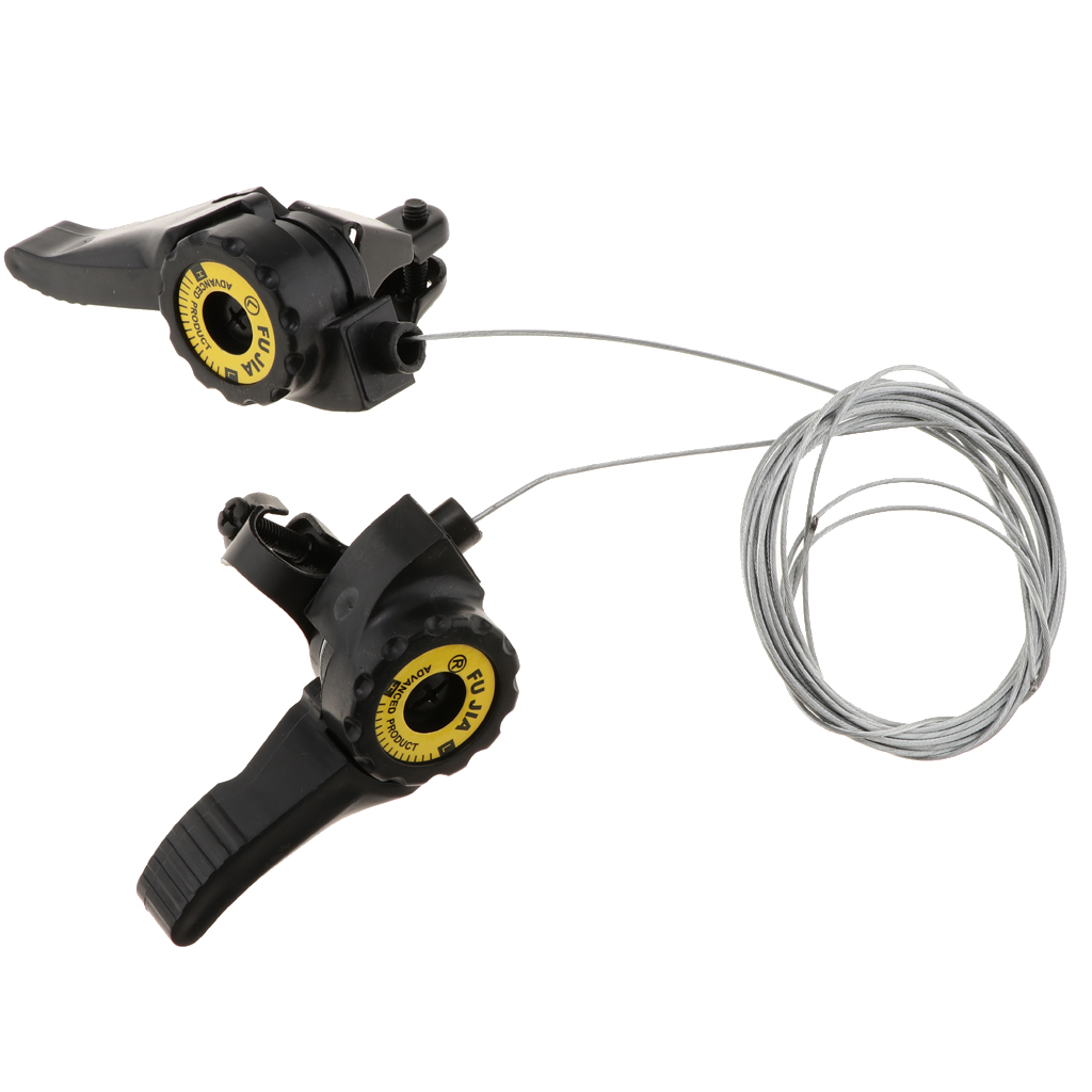 1%20Pair%203x5/6/7%20Speed%20Mtb%20Bike%20Thumb%20Shifter%20Aluminium%20Alloy%20Mount%20Shifters%20With%20Inner%20Cable%20Mountain%20Road%20Bikes%20Thumb%20Gear%20-%20Image%202