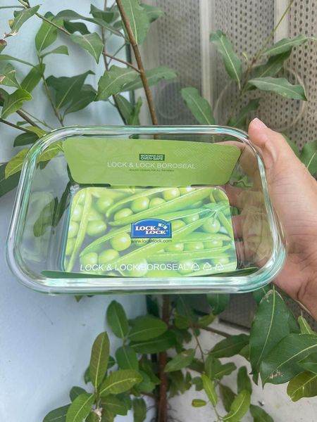 Hộp thủy tinh chữ nhật Lock&Lock  630ml