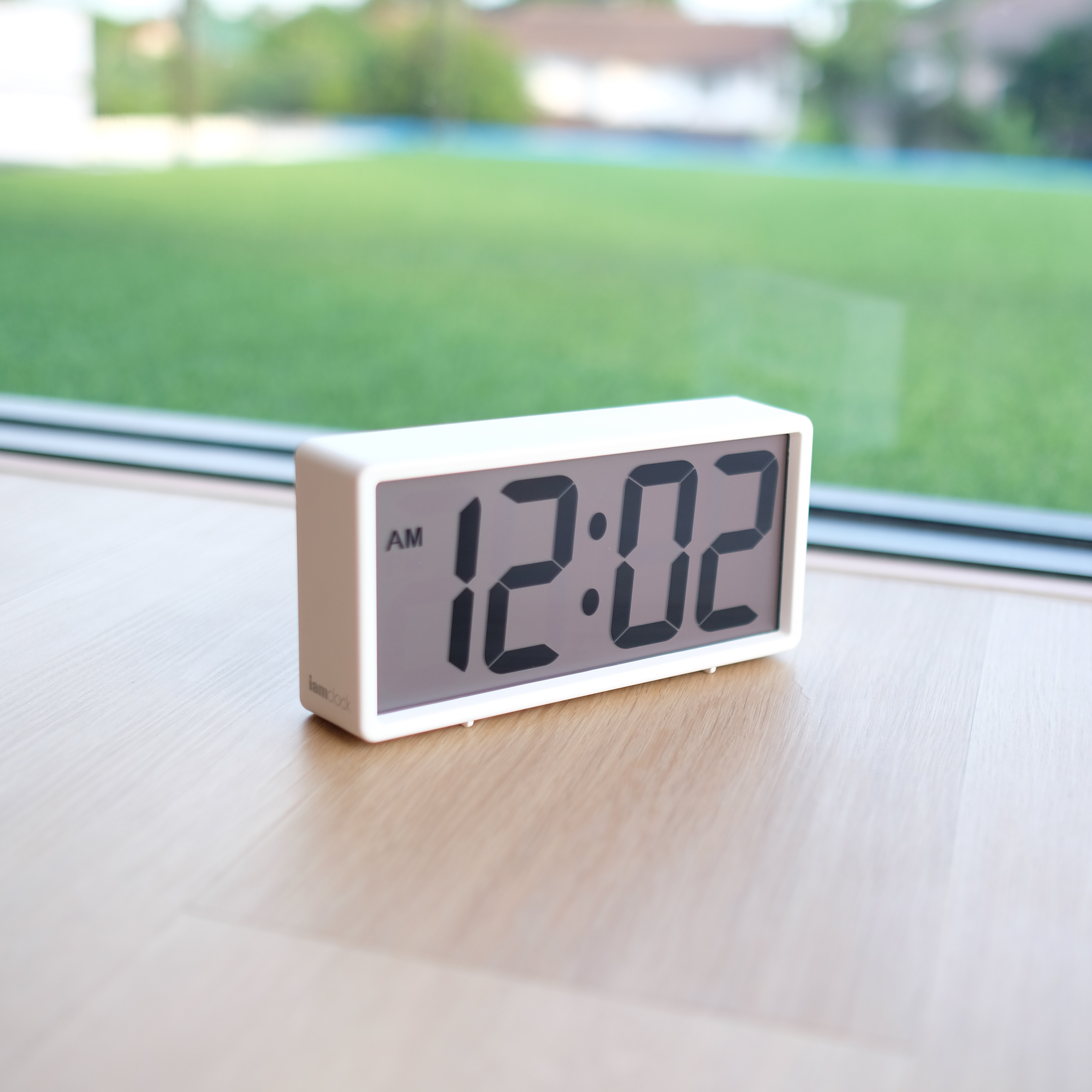 iamclock LCD Large Display Alarm Clock Lazada.co.th