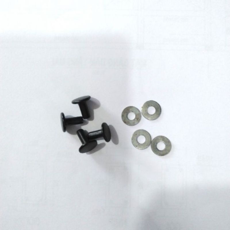 Bộ Đinh Tán Thay Dây Nón Bảo Hiểm 1/2 và 3/4
