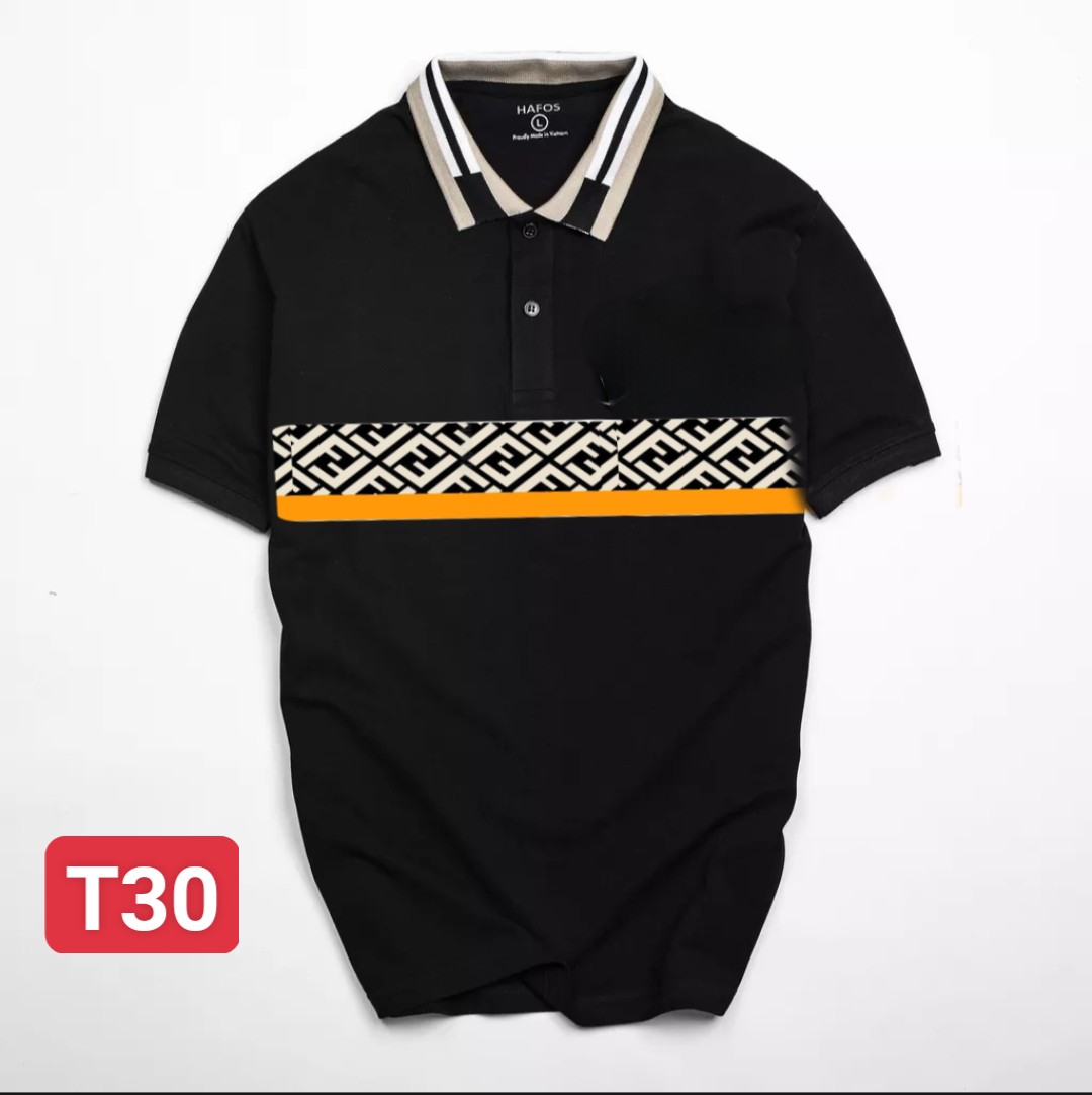 Áo thun polo nam nữ hoạ tiết kẻ sọc thời trang cao cấp