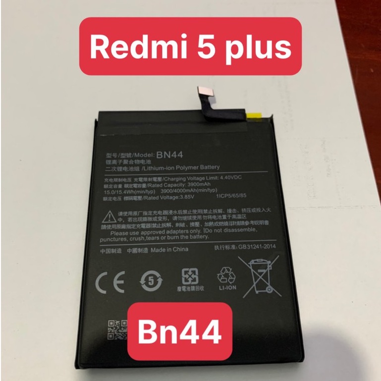 Pin Xiaomi BN44 ( Pin Xiaomi Redmi 5 Plus )