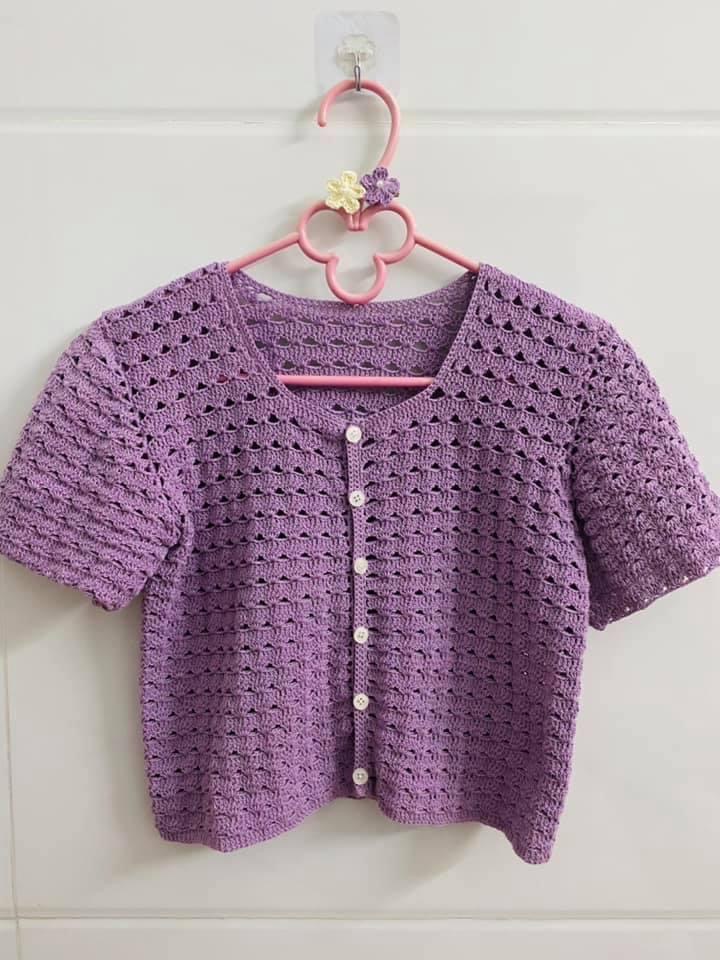 Sợi Lace Cotton Craft Yarn 1mm nhẹ, mát