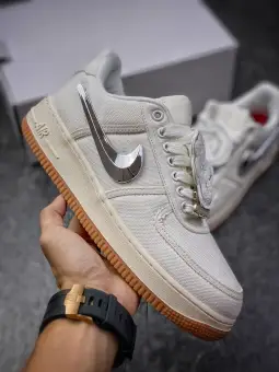 air force 1 travis scott reflective