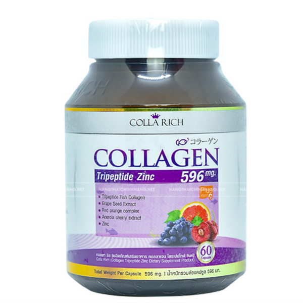 Viên uống chăm sóc da Colla Rich Collagen Tripeptide Thái Lan