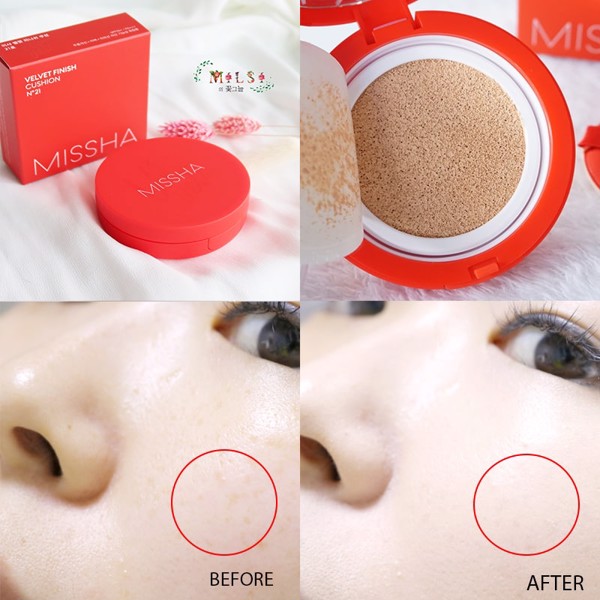 PHẤN NƯỚC MISSHA CUSHION VELVET FINISH