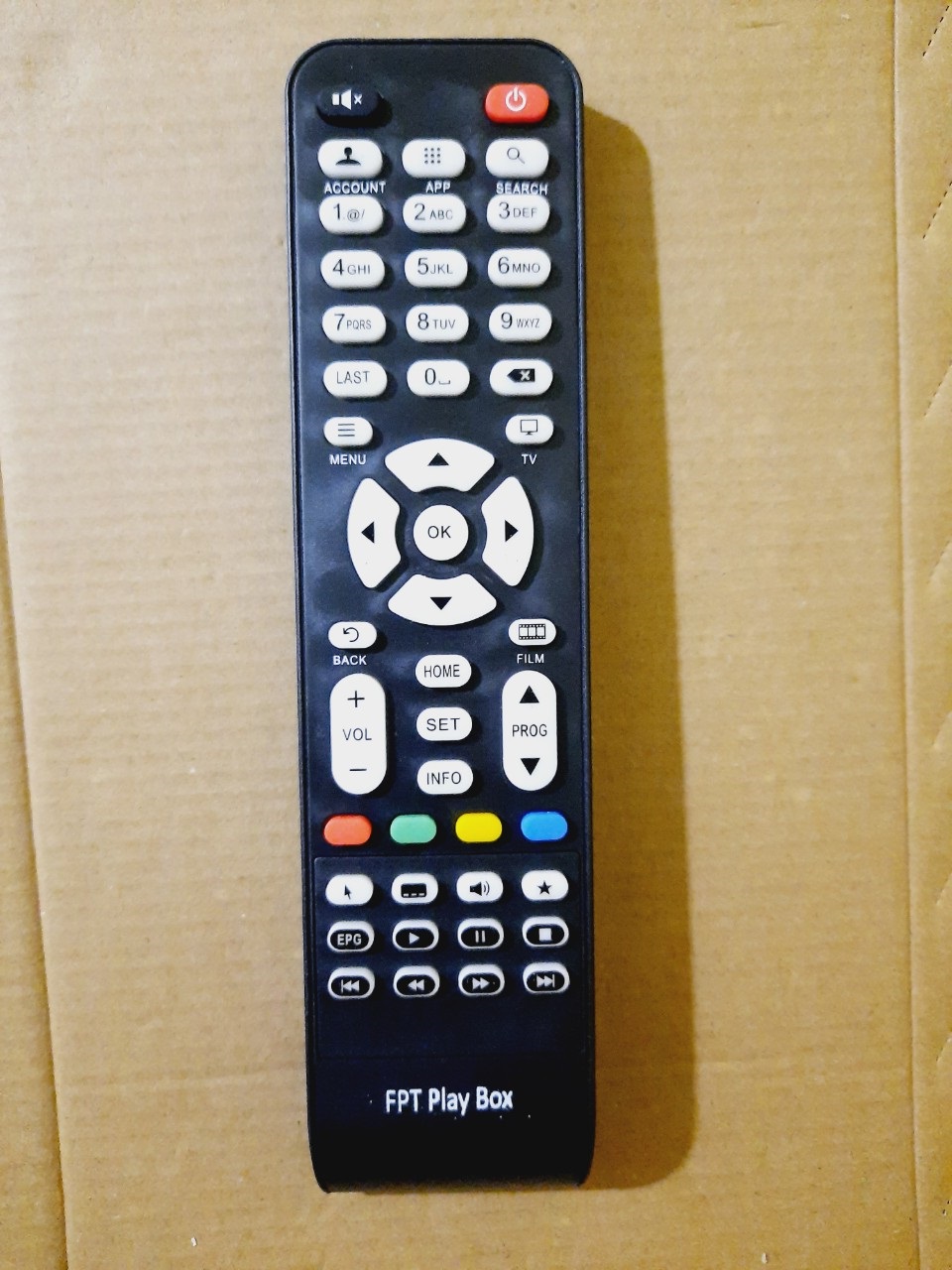 [Hàng chất lượng cao BH 1 năm] Remote điều khiển FPT PLAY BOX 2017 PLAYBOX