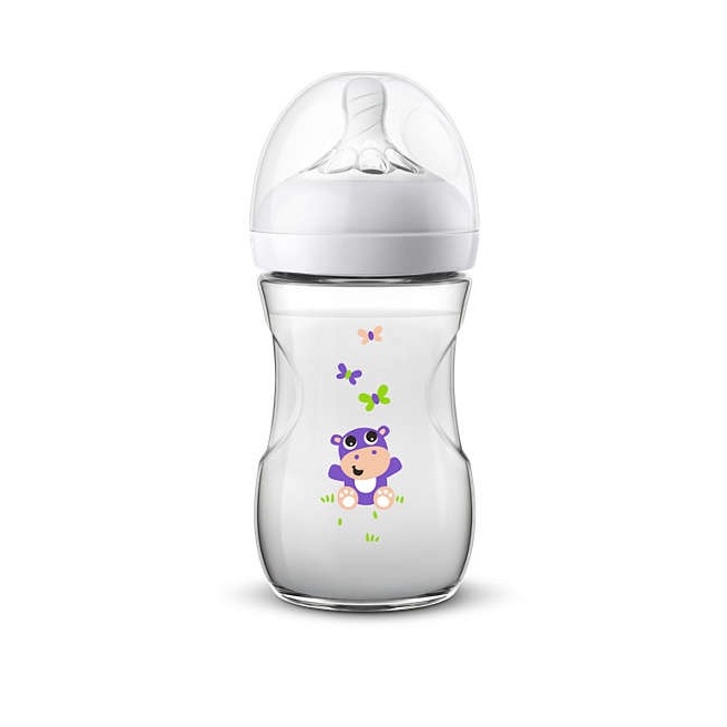 Bình Sữa Avent CHÍNH HÃNG Cổ Rộng Mẫu Mới Cho Bé 125ml 260ml 330ml - Tặng Dập Lỗ Núm Ti - Timikid Store