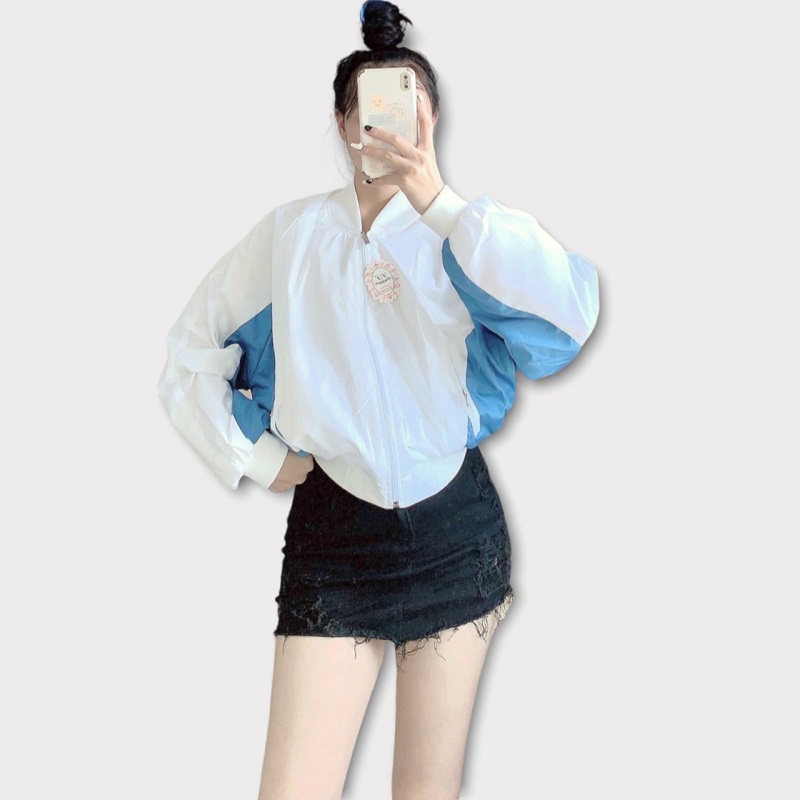 Áo Khoác Dù Nữ Mẫu Mới Lên Form Siêu Chuẩn [ 100% HÌNH THẬT SP ]