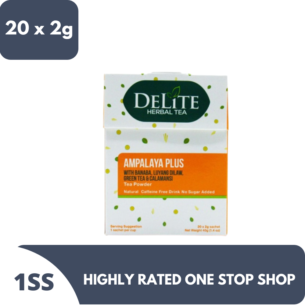 Delite Herbal Tea Ampalaya Plus Tea Powder 20 x 2g Lazada PH