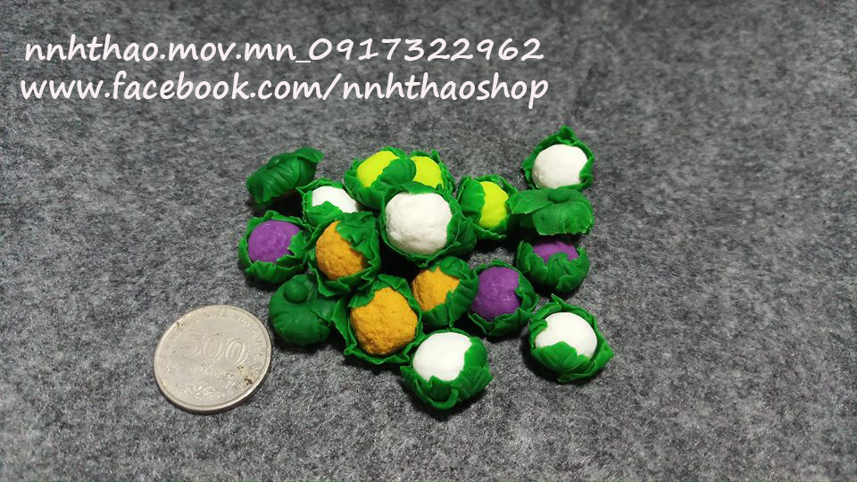 Minifood Trang Trí Mô Hình_Bông Cải