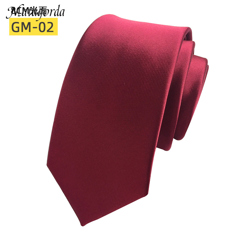 Satin Finish Men's Tie Solid Color Classic 8cm Width Polyester High-Density Reflective Fabric No Pilling Folding Resistant Husband Boyfriend Gift for Wedding Party Festival