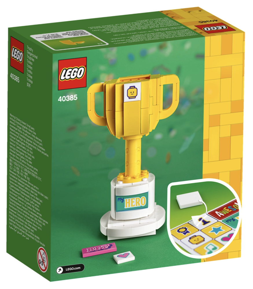 【Official】 LEGO 40385 Trophy 200pcs 8+