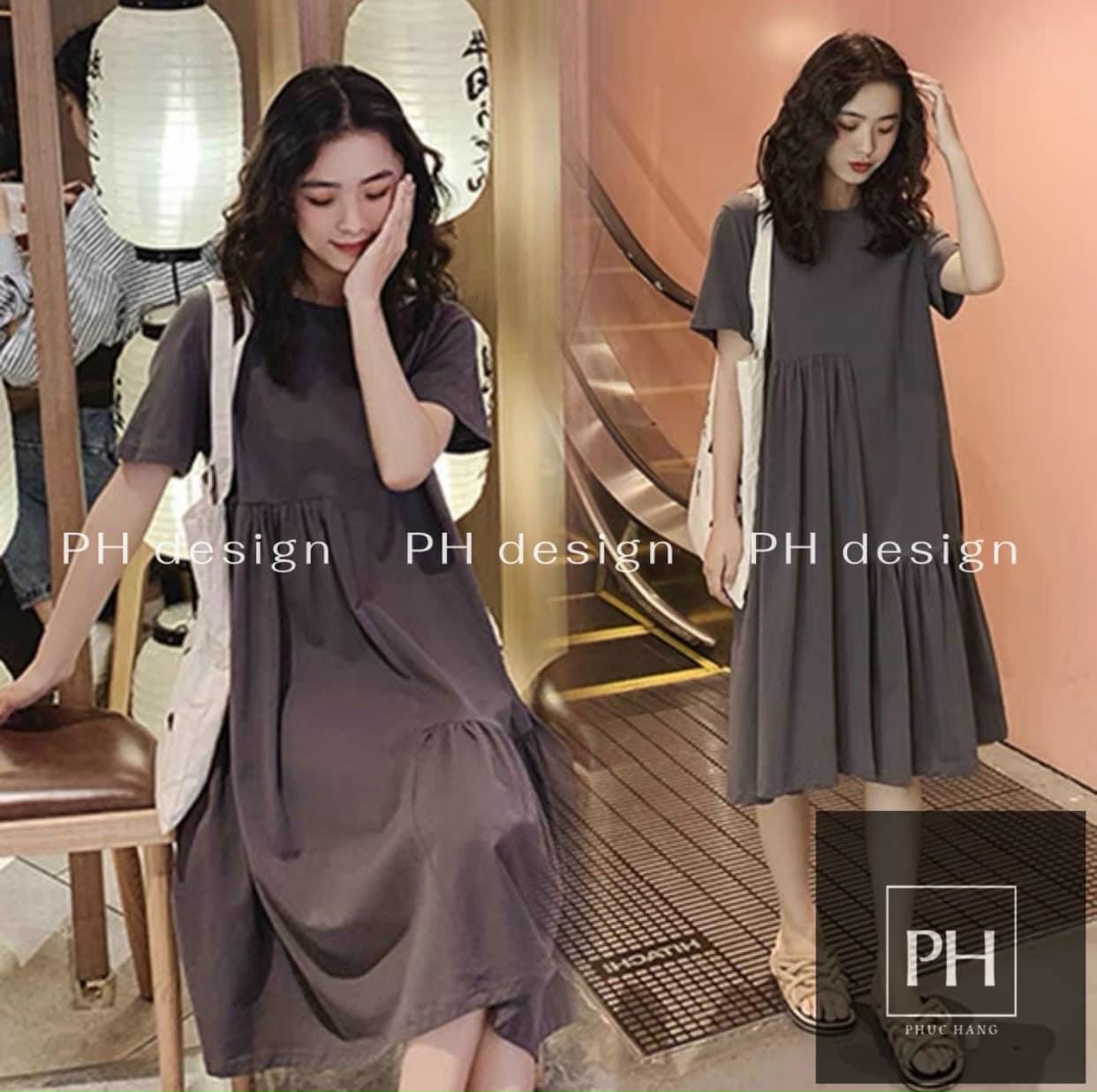 VÁY BẦU CÔNG SỞ-ĐẦM BẦU ĐẸP DÁNG DÀI CHẤT MỀM MÁT