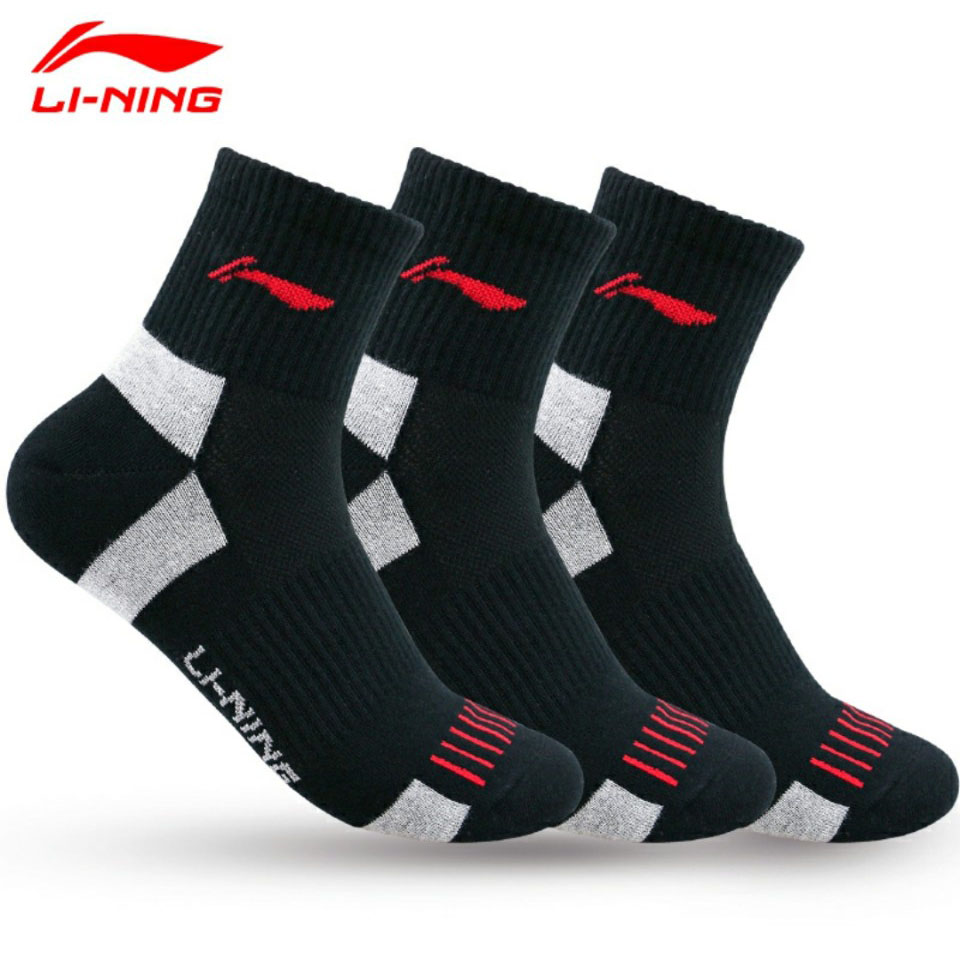 tất Lining chính hãng thấm hút mồ hôi, dày dặn