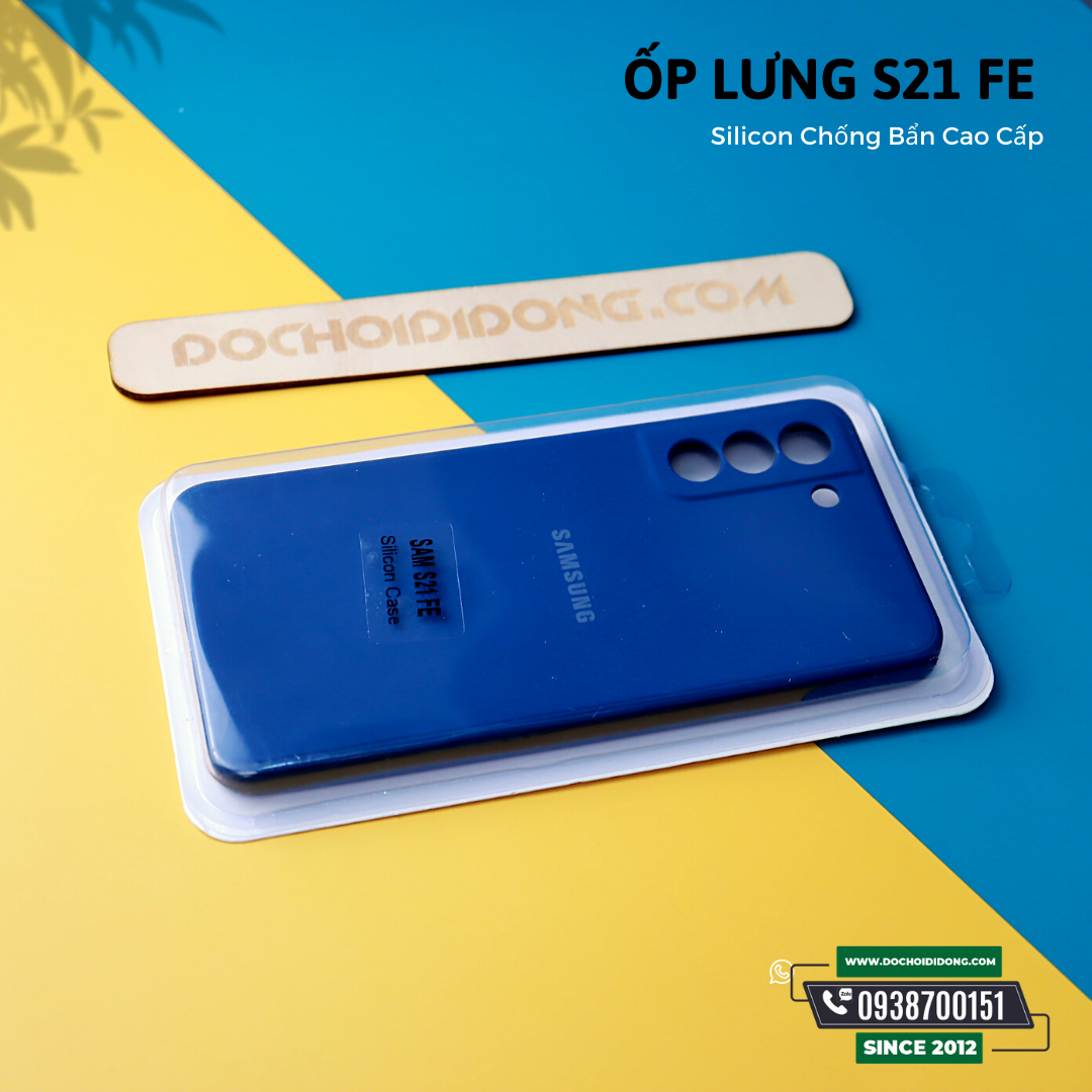 Ốp Lưng Samsung S21 Fe Silicon Chống Bẩn Cao Cấp