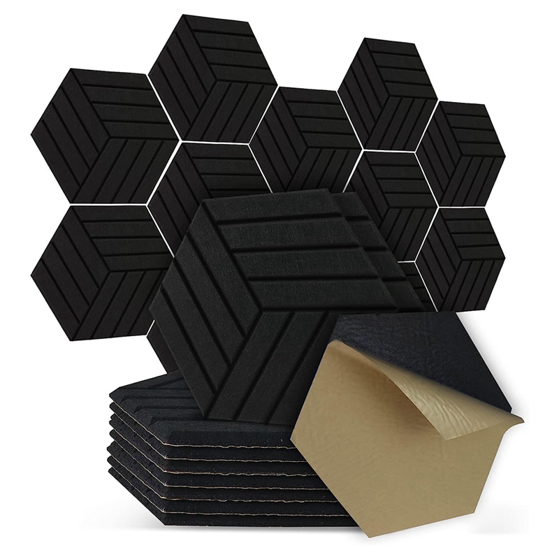 HWLIYUTAI Acoustic Foam Panels 4 Pack 48