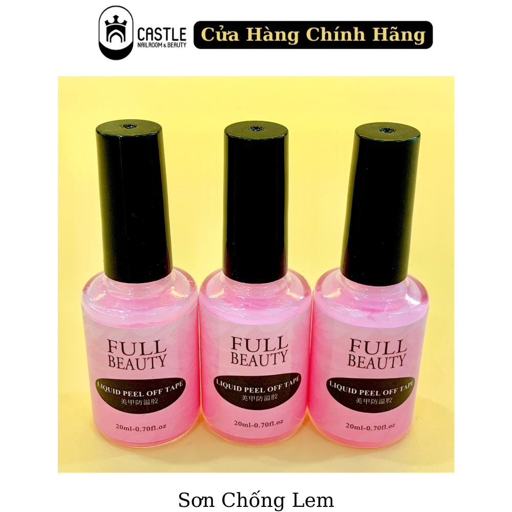 Sơn chống lem, lột viền móng chống lem sơn